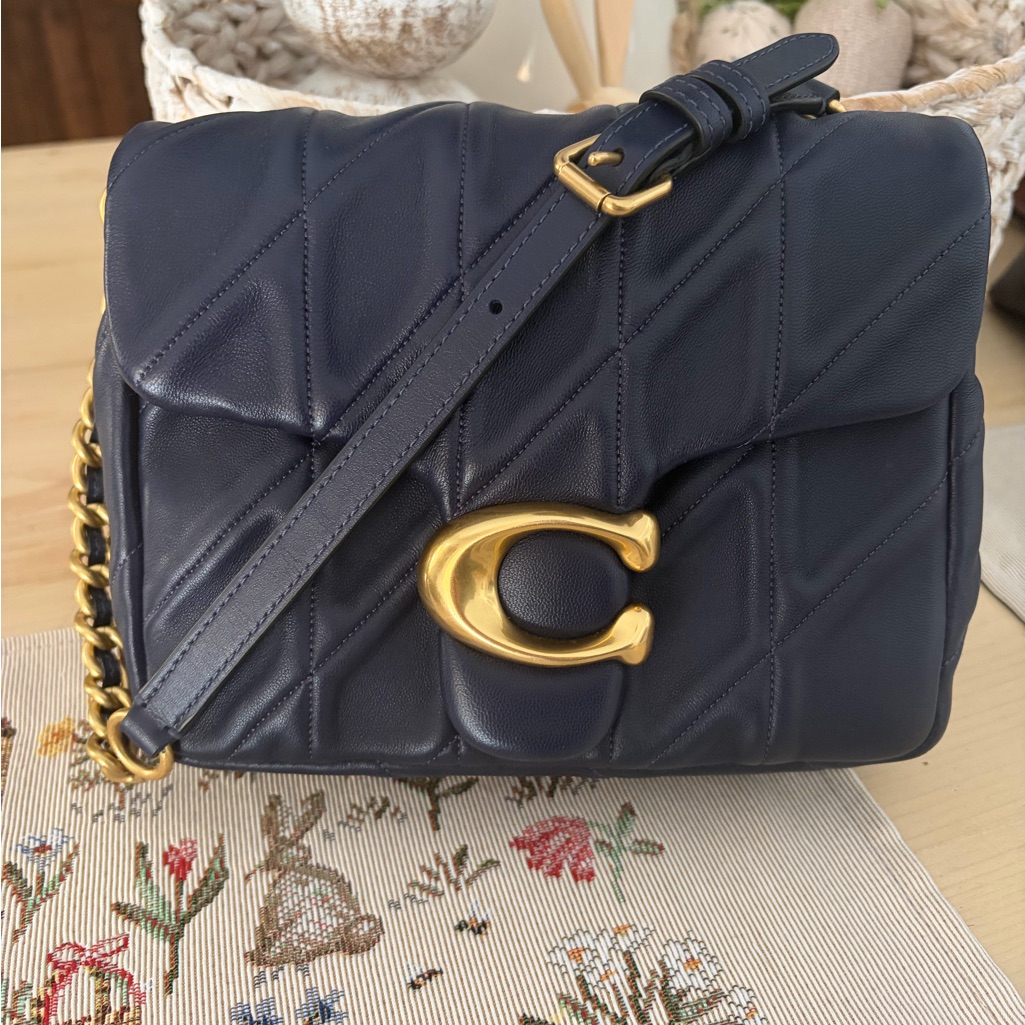 Coach Times Square Tabby Shoulder Bag With Quilting 17